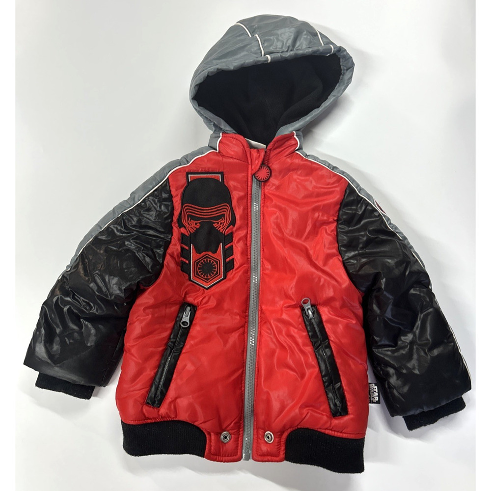 Star Wars Kylo Ren Rule the Galaxy Boys Jacket Size Disney 2